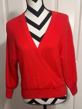 White + Warren V-Neck Sweater